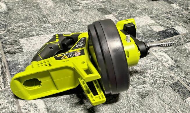 Akumulatorowy przepychacz/ spirala R18DA-0 RYOBI