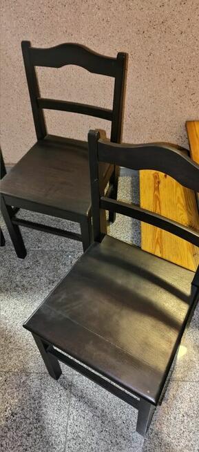 Krzesła dębowe - 4 sztuki