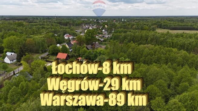 Działka rolno-budowlana z lasem.