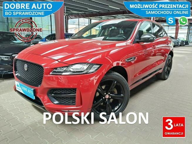 Jaguar F-PACE 2.0 250KM 4x4 Navi,Skóra,MartwePole,El.Klapa,El.Fotele,Panorama