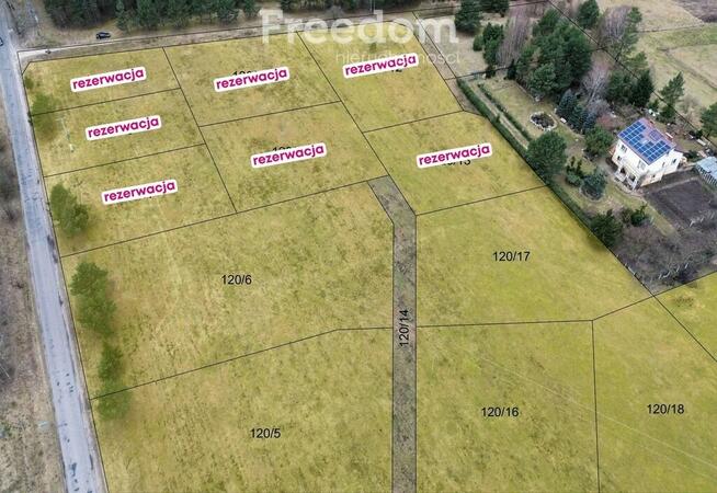 Na sprzedaż kompleks działek w Pleceminie 90zł/m2!