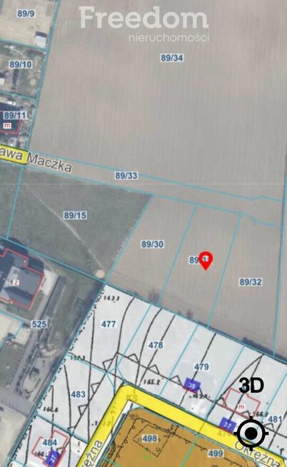 Słoneczna, płaska działka budowlana, Przyjaźń