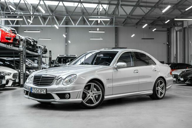 Mercedes E 63 AMG 6.2 V8 514 KM. Stan kolekcjonerski. 40 000 km. 8 lat w Polsce.