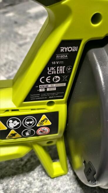 Akumulatorowy przepychacz/ spirala R18DA-0 RYOBI