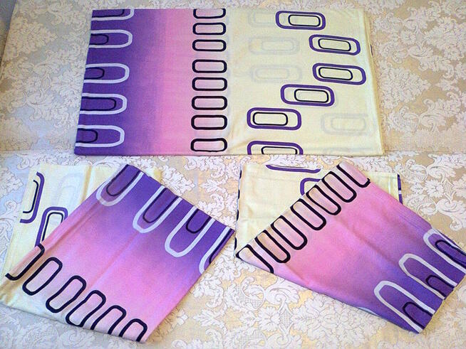 Komplet pościel 160x200cm + 2 Poszewki 100% Satyna Bawełna