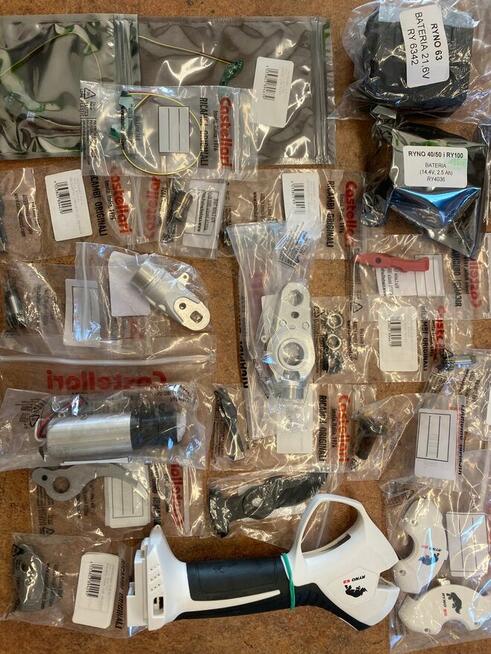 Sekator akumulatorowy włoskiej firmy CASTELLARI - RYNO 50