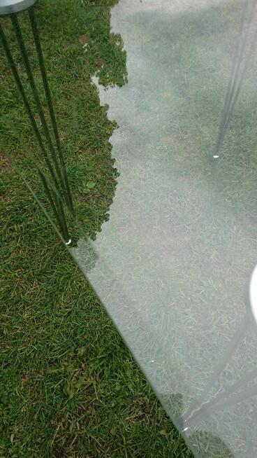 Stół szklany 80x80 hartowane szkło