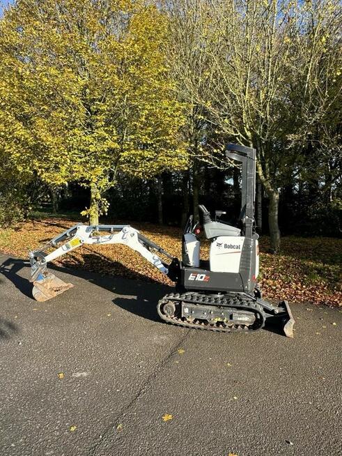 Minikoparka Bobcat E10Z 222 godziny 2021