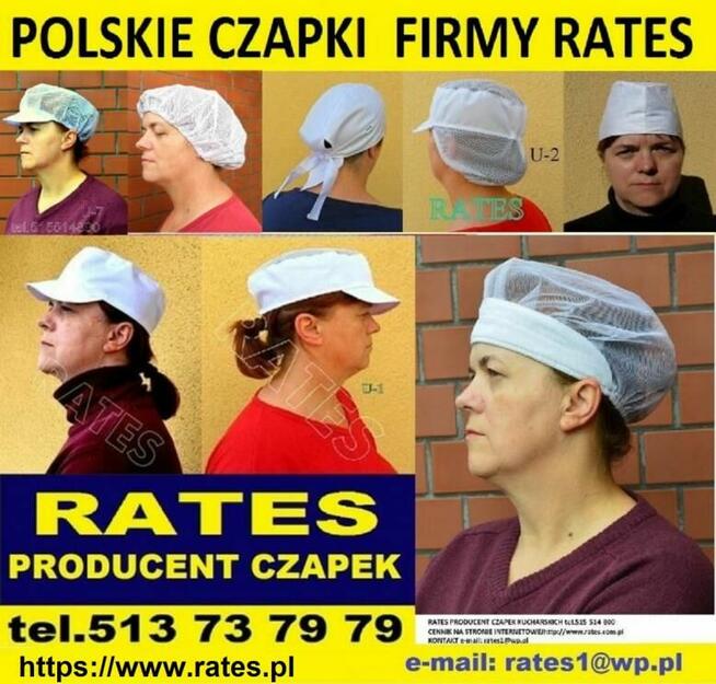 Ubrania piekarskie firmy Rates.pl tel 513737979