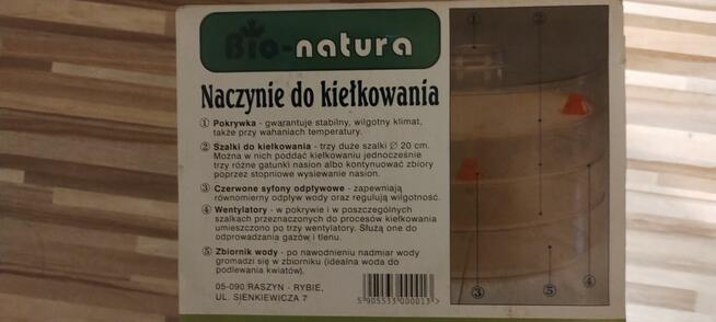 Naczynie do kiełkowania - BIO NATURA
