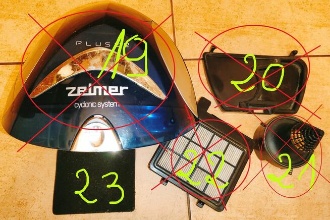 Zelmer PLUSER ZVC265 SK 700W / CZĘŚCI !!!