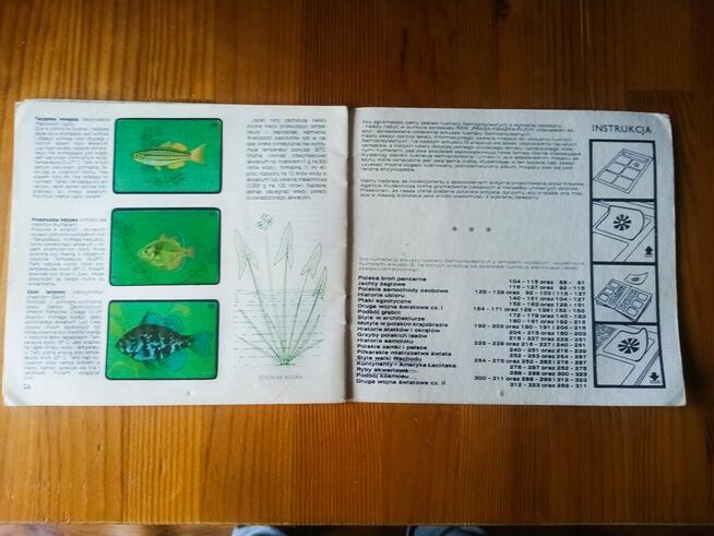 IS album naklejki ryby akwariowe