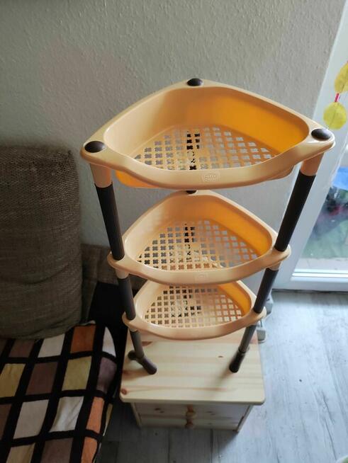 Regał narożny półka łazienkowa kuchenna stolik szafka stojak