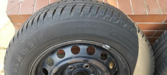 Koła 15 cali na stalowych felgach