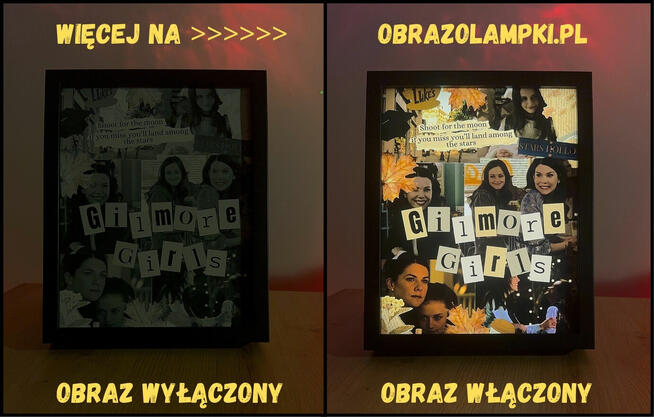 Podświetlany obraz LED – idealny prezent | Obrazolampka