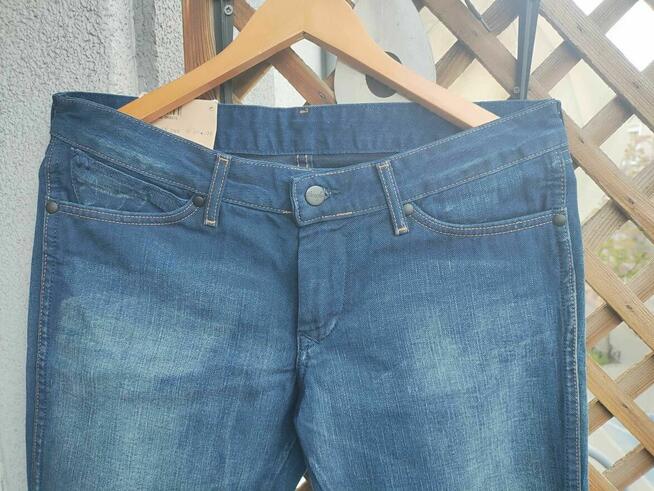 Spodnie Wrangler LIA Slim LEG Jeansowe Jeans dżins niebieskie