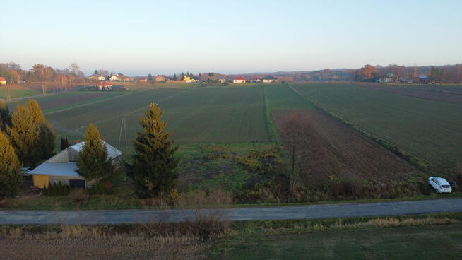 Działka rolno budowlana z WZ Łęki Górne