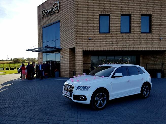 Samochod auto do slubu biale audi q5 ostrowiec nisko mielec