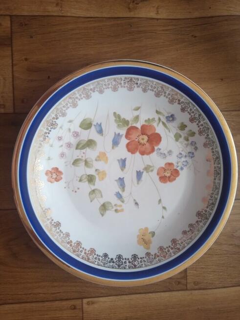 Talerz dekoracyjny porcelana Wawel