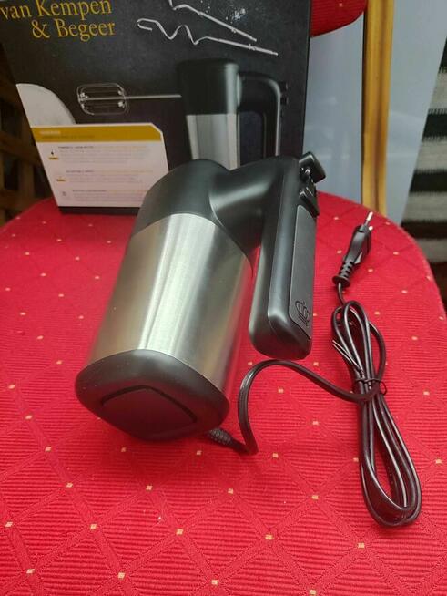 Mikser ręczny Robot kuchenny Blender Royal srebrny mixer