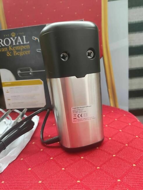 Mikser ręczny Robot kuchenny Blender Royal srebrny mixer