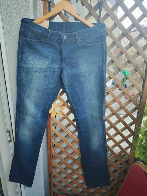 Spodnie Wrangler LIA Slim LEG Jeansowe Jeans dżins niebieskie