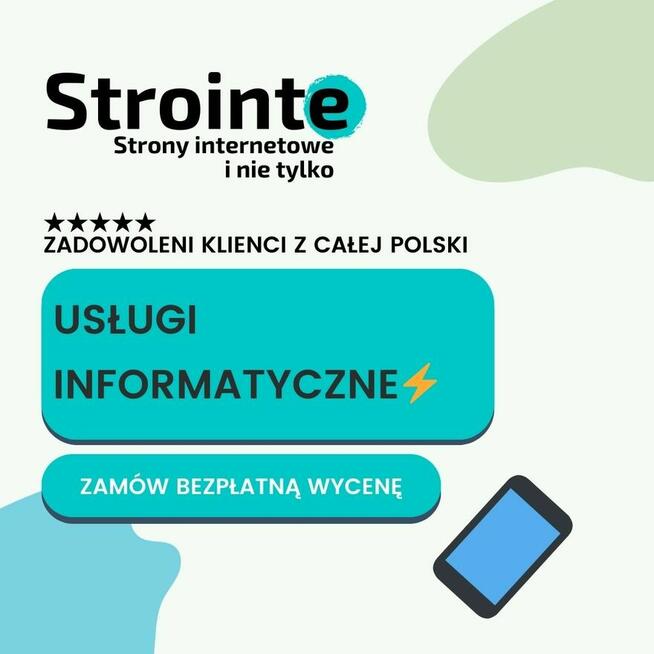 Strona internetowa | Sklep internetowy | Marketing- klienci