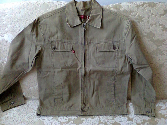 Klubowa kurtka jeansowa męska Stanley Jeans roz. L wiosna la