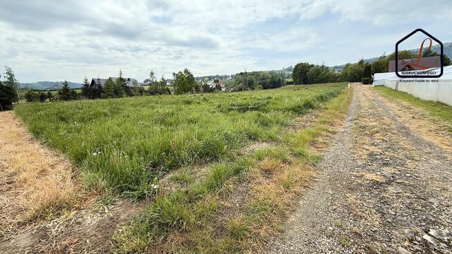 Działki budowlane 34 ar. Tęgoborze gm. Łososina Dolna