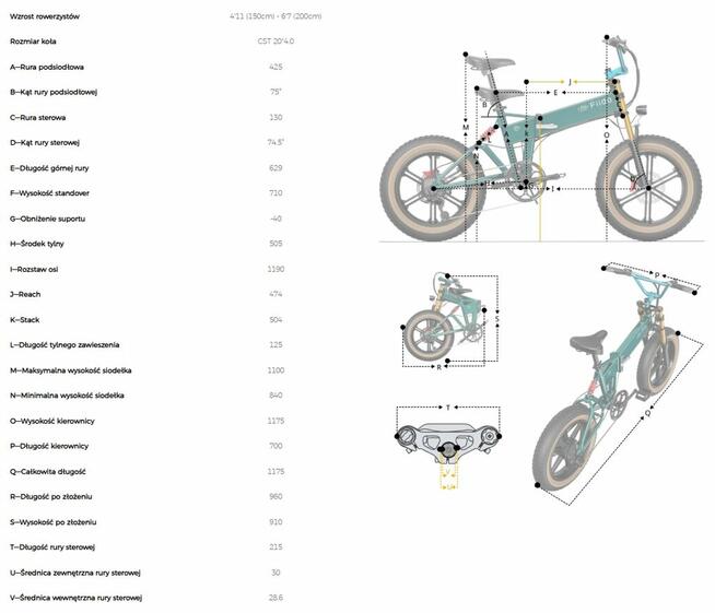 FIIDO M1 PRO 2025 składany e-fatbike 250W 55Nm 12.8Ah do 88