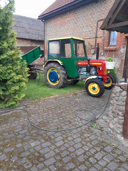 Zestaw rolniczy ciągnik + przyczepa