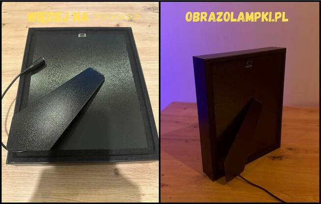 Personalizowany obraz LED – lampka na prezent | Obrazolampka