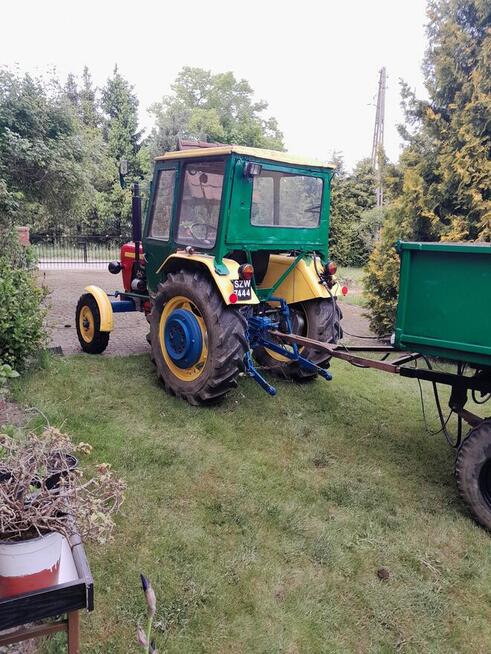 Zestaw rolniczy ciągnik + przyczepa