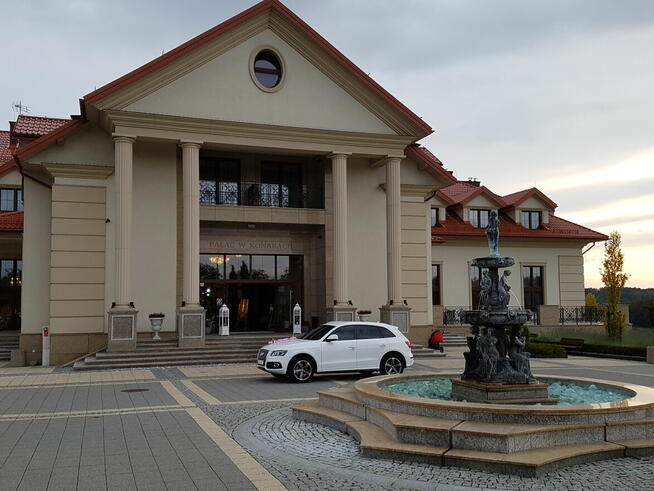 Samochod auto do slubu biale audi q5 ostrowiec nisko mielec