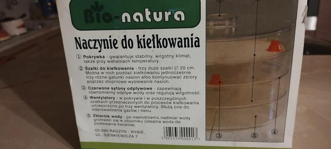Naczynie do kiełkowania - BIO NATURA