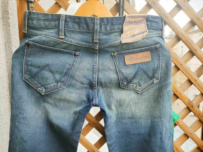 Spodnie Wrangler LIA Slim LEG Jeansowe Jeans dżins niebieskie