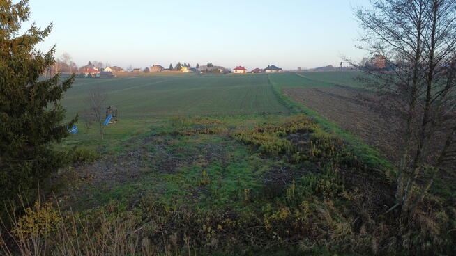 Działka rolno budowlana z WZ Łęki Górne