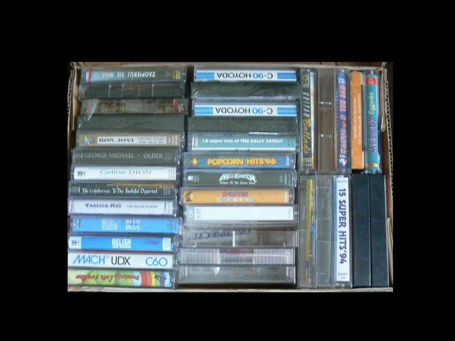 Sprzedam nagrane kasety magnetofonowe z muzyką