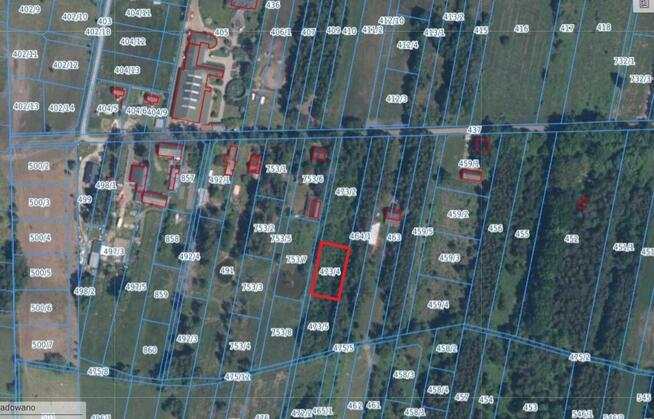 Działka budowlana 820m2, m. Celinów