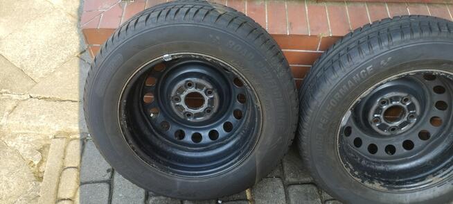 Koła 15 cali na stalowych felgach