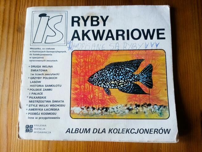 IS album naklejki ryby akwariowe