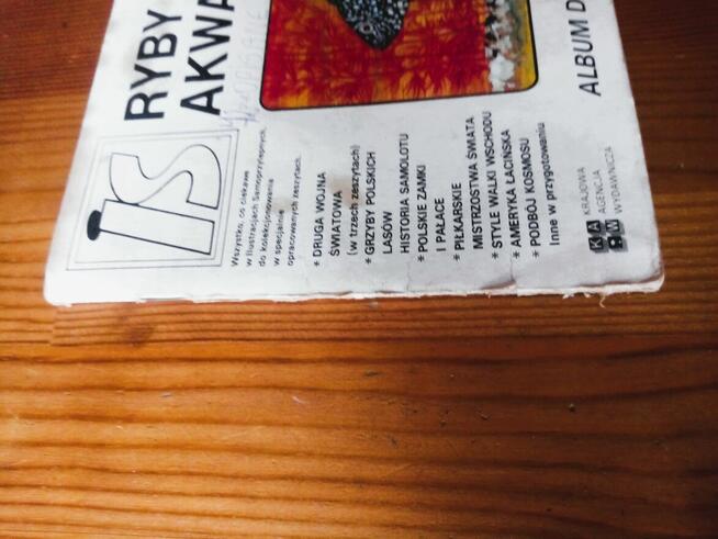 IS album naklejki ryby akwariowe