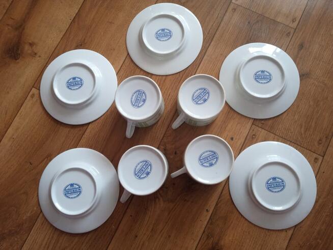 Filiżanki Porcelana Royal Heritange Rose Garden