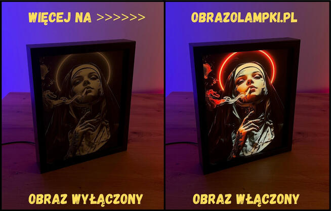 Obrazolampka z własnym zdjęciem – personalizowany prezent