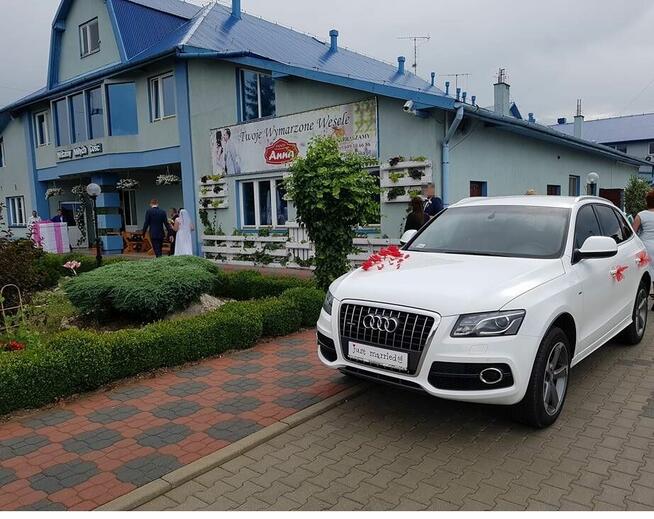 Samochod auto do slubu biale audi q5 ostrowiec nisko mielec