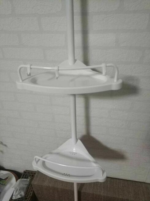 Regał Teleskopowy Półka pod Prysznic Prysznicowa łazienkowa