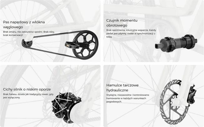 FIIDO C700 stylowy lekki miejski 250W|19.5kg do 80km