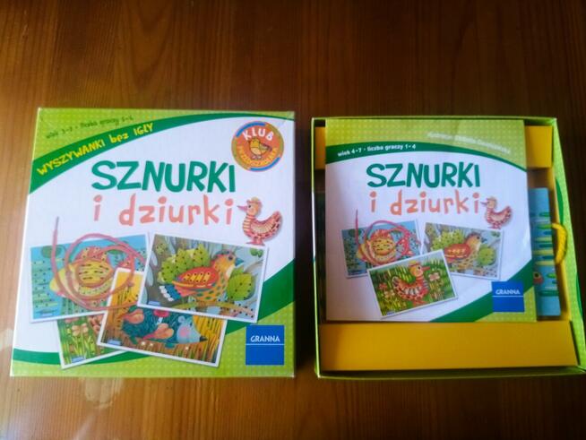GRANNA sznurki i dziurki , wyszywanki bez igły