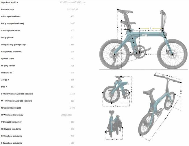 FIIDO X 2025 – składany e-bike 250W 130 km zasięgu 19,8kg