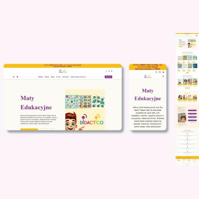 Strona internetowa | Sklep internetowy | Marketing- klienci